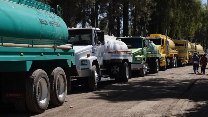 Michell pidió una pipa de agua en Tlalpan y fue secuestrada por el chofer, la llevó con rumbo a Morelos