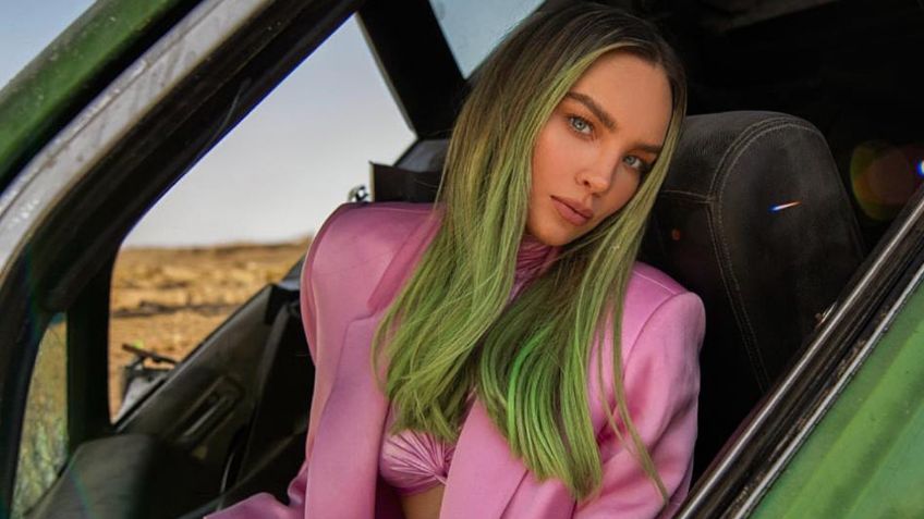 El tinte ideal y sin ningún químico para tener el cabello como Belinda en su video “Cactus”