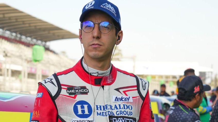 Alex de Alba y el Alessandros Racing, salieron con Top-3 de NASCAR México en el Memorial Coliseum