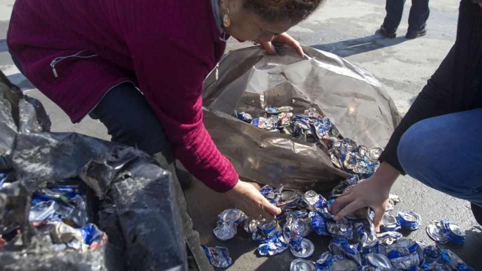 Las latas de refresco pueden ser recicladas