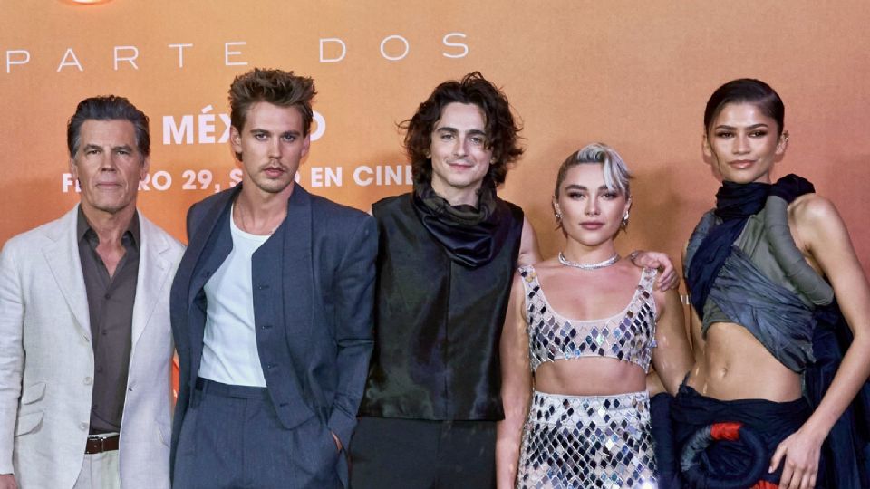 El elenco de Dune estuvó en México.