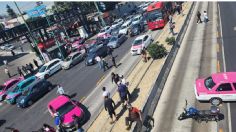 Manifestantes bloquean Insurgentes Sur y Cuicuilco y colapsan el tráfico en la zona sur