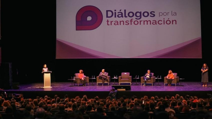 Claudia Sheinbaum recibe evaluación de los “Diálogos por la Transformación”