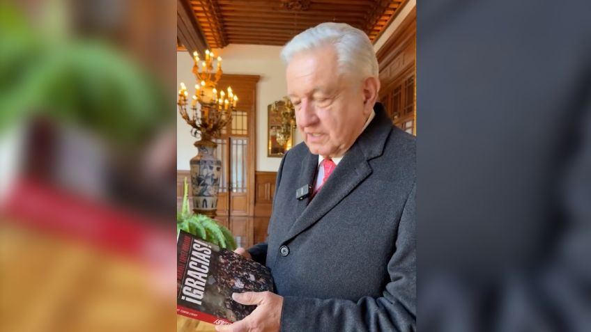 AMLO dedica a la juventud mexicana "Gracias", su último libro: “No hay que dejar de hablarle a los jóvenes"