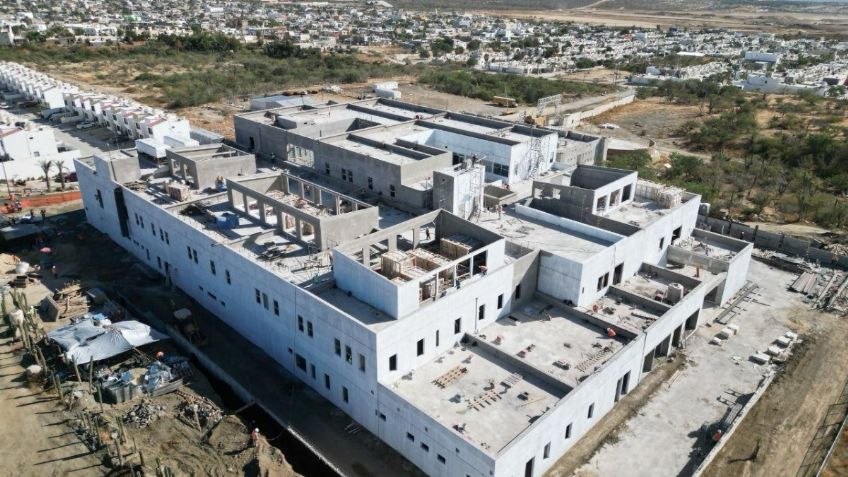 ISSSTE registra 86% de avance en construcción de Clínica Hospital de BCS