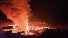 IMÁGENES FUERTES: Entra en erupción volcán en Islandia, es la tercera vez en tres meses