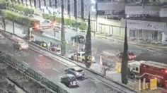 Carambola de autos en Viaducto complica la circulación a la altura de la colonia Escandón