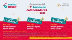 Ganadores del 1er. Sorteo de Colaboradores UPAEP 2024