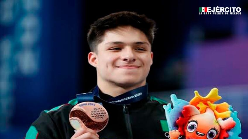 Osmar Olvera gana medalla de bronce para México