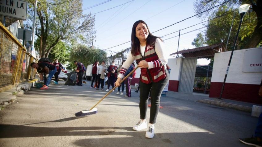 Legisladora Lourdes Paz se suma a la mejora de planteles educativos en Iztacalco