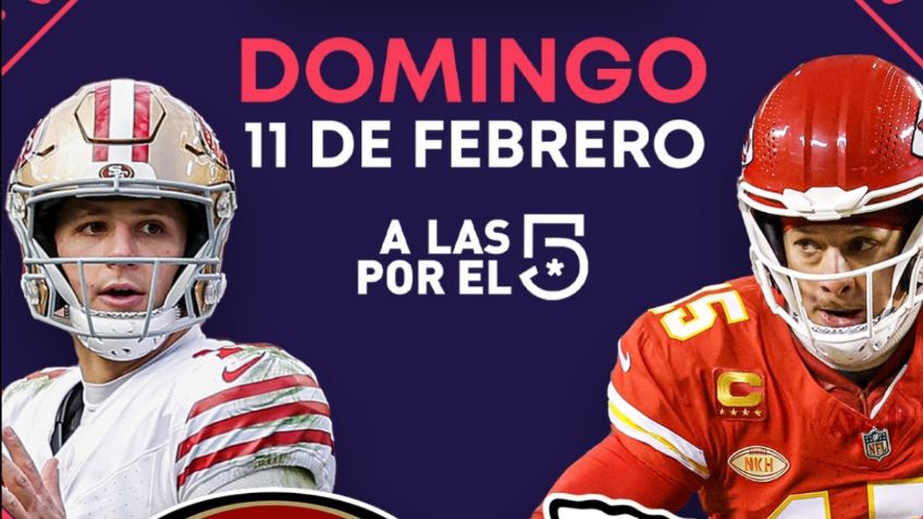 Super Bowl LVIII en TV abierta por TelevisaUnivision