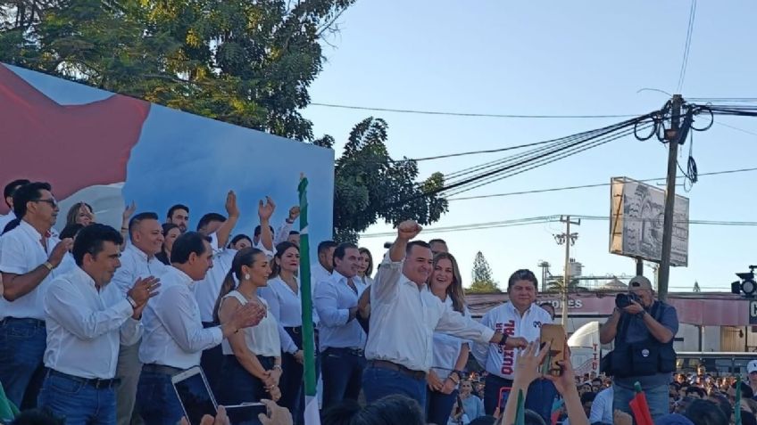 Renán Barrera y Cecilia Patrón convocan a miles de yucatecos al registrar sus candidaturas