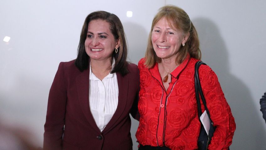 Tatiana Clouthier y Alma Alcaraz ven nerviosismo en el PAN "porque no les dan los números"