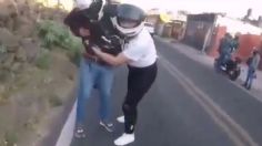 VIDEO: tras discusión motociclista apuñala a otro biker en la carretera a plena luz del día