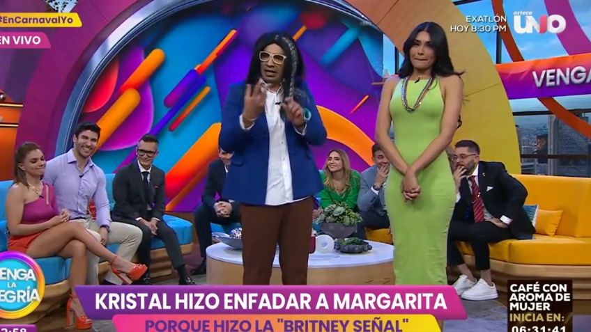 Kristal Silva es sancionada tras hacer una grosería en vivo en VLA: "pido una disculpa"