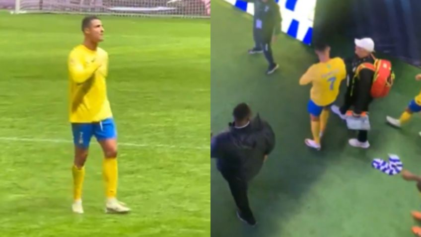 Cristiano Ronaldo: los 2 polémicos videos que muestran su enojo con los aficionados