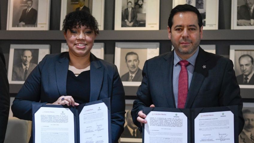 SFP y Concamin firman convenio de colaboración para promover la cultura de la integridad empresarial