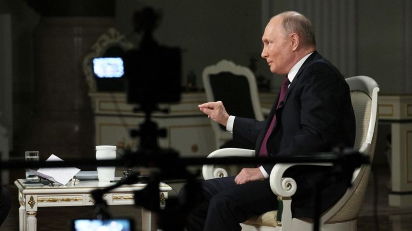 Putin ofrece la primera entrevista a estadounidense tras guerra contra Ucrania