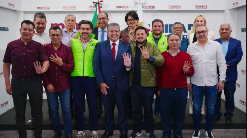 Gustavo Mendoza es el abanderado de Morena para contender por la alcaldía Cuajimalpa