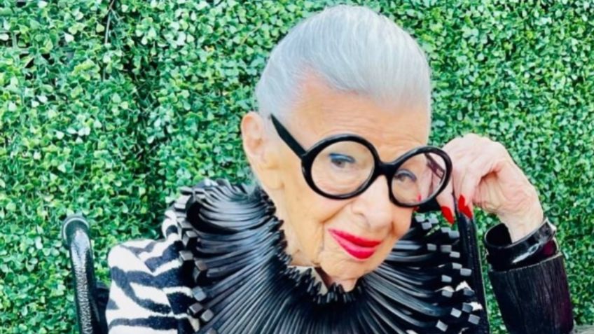 Muere Iris Apfel a los 102 años, adiós a un ícono de la moda