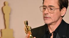 Robert Downey Jr gana su primer Oscar gracias a la película "Oppenheimer"