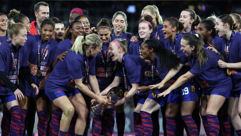 Estados Unidos gana la Copa Oro femenil al vencer 1-0 a Brasil