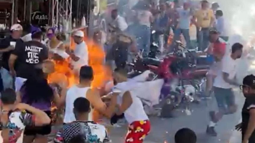 Tragedia en el carnaval: 19 personas se queman vivas por explosión de fuegos artificiales | IMÁGENES FUERTES