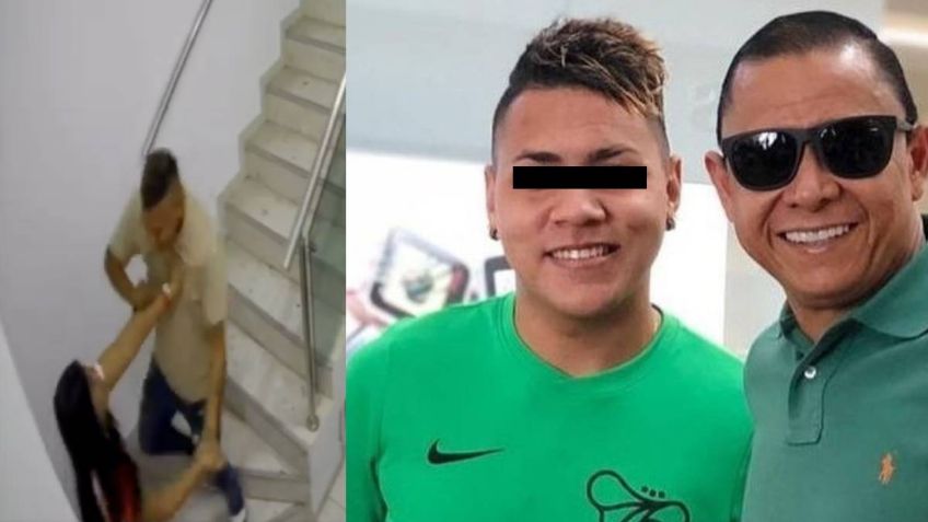 VIDEO: hijo de querido futbolista agrede a su pareja por terminar la relación: “Tengo pesadillas, temo por mi vida”