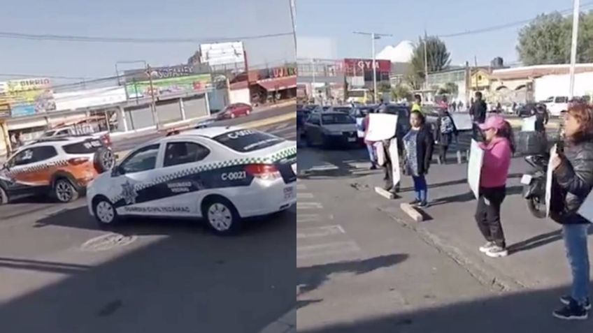 Bloquean carretera México-Pachuca por desaparición de adolescente de 14 años en Tecámac