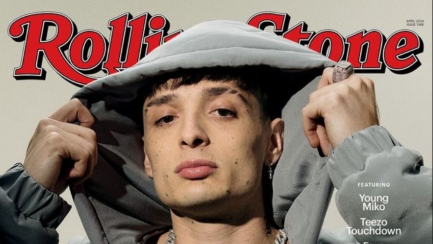 Peso Pluma se convierte en el primer cantante de corridos tumbados en ser portada de Rolling Stone