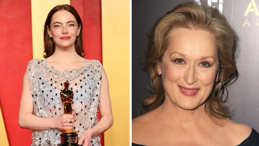 Emma Stone le pisa los pies a Meryl Streep; podría romper su récord con más Premios Oscar en la historia