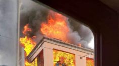 VIDEO: se registra fuerte incendio en restaurante Enrique en Insurgentes Sur