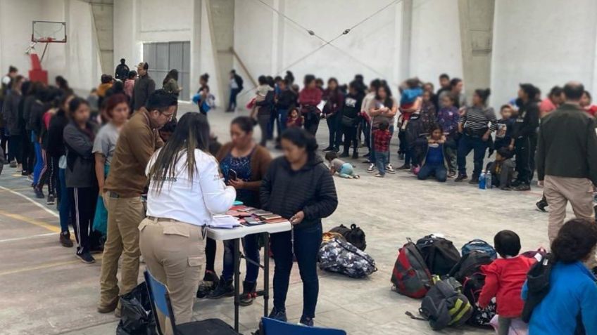 Rescatan en Saltillo a más de 200 migrantes de Centro y Sudamérica