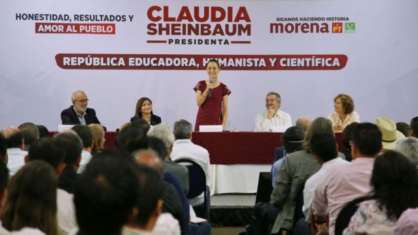 Claudia Sheinbaum presenta República educadora, científica y humanista