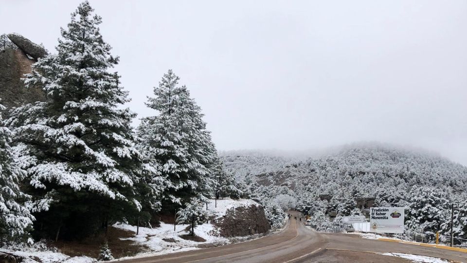 La zona serrana de Durango y Chihuahua registrará temperaturas de hasta -10 grados.