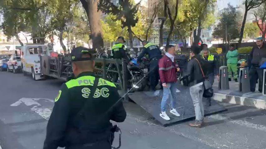 Remiten cientos de motos al corralón con operativo "Salva Vidas"