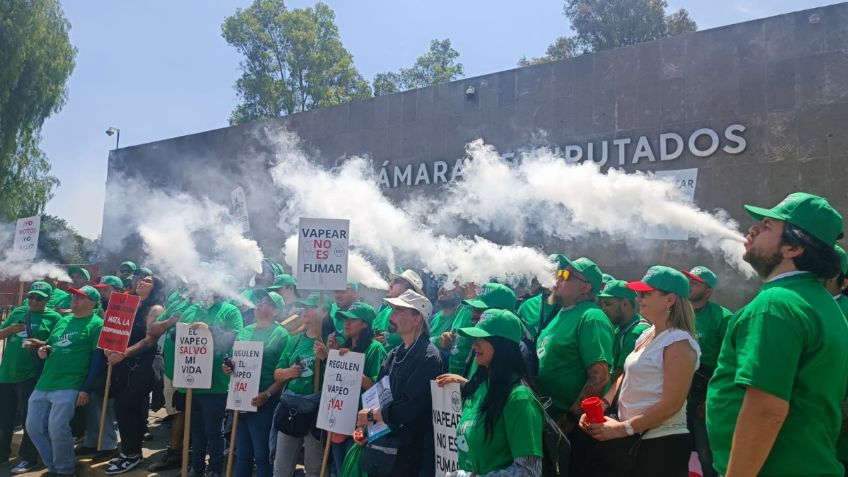 Organizaciones a favor de los vapeadores exigen avance en legislación para su consumo