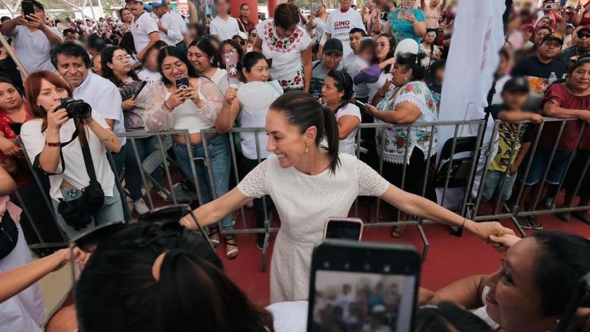 Claudia Sheinbaum hace llamado para que las próxima elecciones sean ejemplares