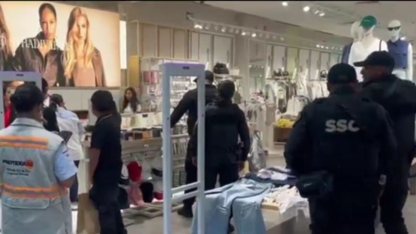 Asaltan tienda de ropa en plaza comercial Acoxpa: se llevaron dinero y pertenencias