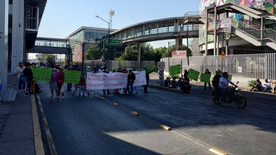 Manifestación en Tlalpan