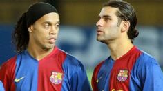 “Mejor jugar contigo qué contra ti", Ronaldinho manda emotivo mensaje a Rafa Márquez