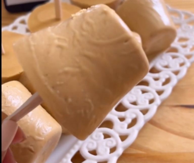 paletas de dulce de leche