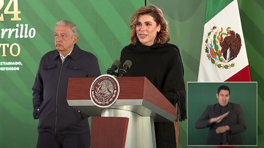 AMLO respalda a Marina del Pilar: "no está sola"