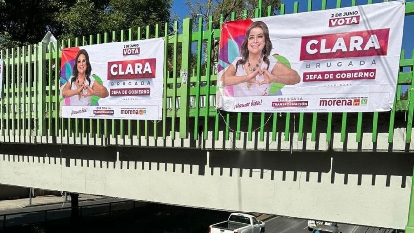 Comienzan quejas por retiro de propaganda en CDMX; IECM advierte dificultades para castigar actos anónimos