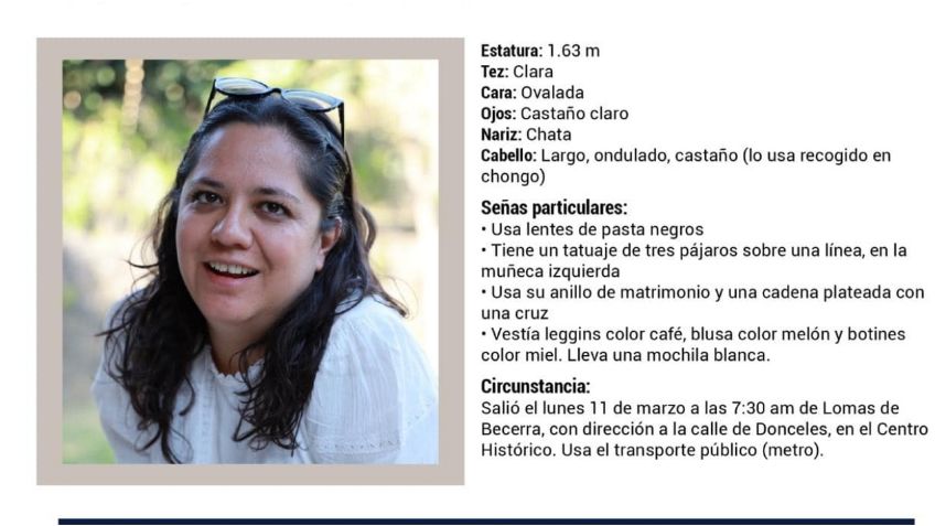 Localizan el cuerpo sin vida de Gisela, trabajadora del Congreso de la CDMX, investigan a su pareja por feminicidio