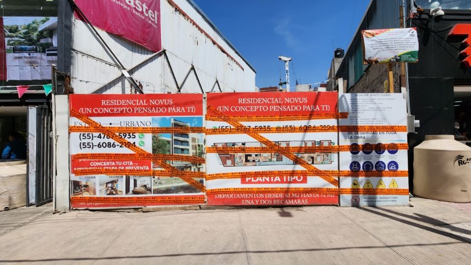 La filtración fue provocada por una obra inmobiliaria