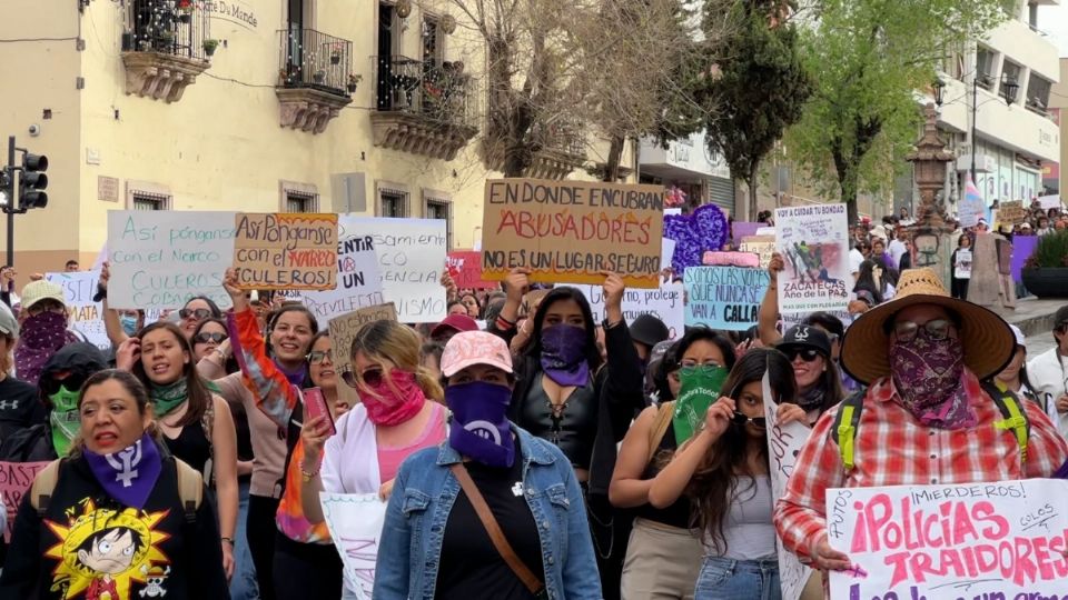 Participantes atestiguaron las detenciones ocurridas el 8M