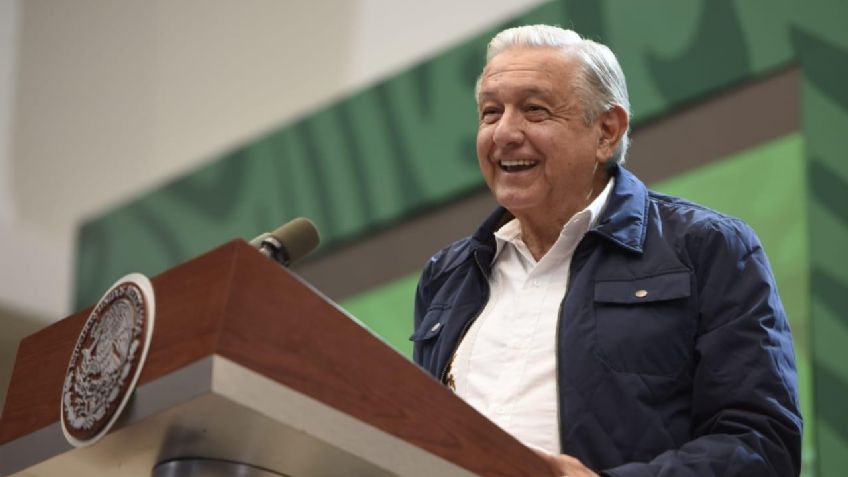 AMLO urge a “que la gente apoye a que continúe la transformación"