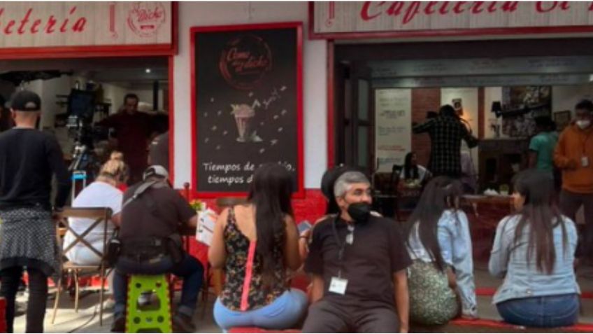 "Como dice el dicho": incendio consume la cafetería donde graban la popular serie