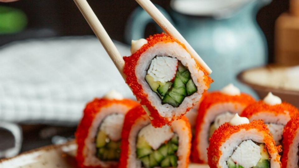 El sushi es un alimento rico en omega 3